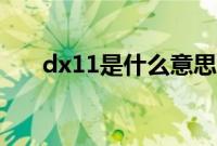 dx11是什么意思下载（dx11是什么）