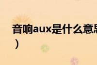 音响aux是什么意思（汽车aux是什么意思？）