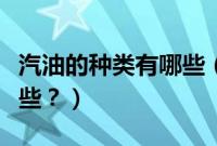汽油的种类有哪些（汽油有多少种？用途有哪些？）
