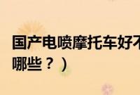 国产电喷摩托车好不好(国产的电喷摩托车有哪些?)