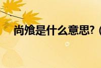尚飧是什么意思?（尚a是哪里的车牌？）