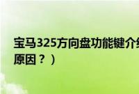 宝马325方向盘功能键介绍（325宝马方向盘有异响是什么原因？）