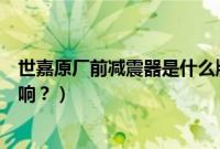世嘉原厂前减震器是什么牌子的（世嘉前减震漏油有哪些影响？）