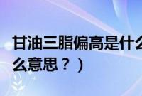 甘油三脂偏高是什么意思（上坡辅助系统是什么意思？）
