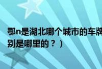 鄂n是湖北哪个城市的车牌号（鄂abcdefghjklmn车牌号分别是哪里的？）