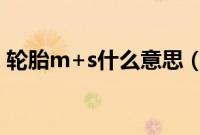 轮胎m+s什么意思（轮胎98y是什么意思？）