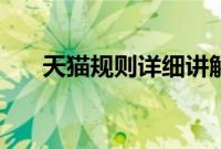 天猫规则详细讲解（天猫规则有哪些）