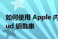如何使用 Apple 内置的免费密码管理器 iCloud 钥匙串