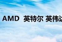 AMD  英特尔 英伟达因经济衰退而缓慢招聘