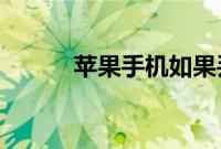 苹果手机如果丢了该做的第一步