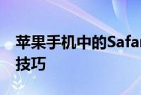 苹果手机中的Safari浏览器你必须知道的5个技巧