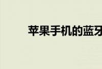 苹果手机的蓝牙Wifi快捷方式分享