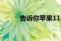 告诉你苹果11手电筒在哪里关闭