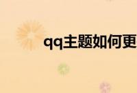 qq主题如何更换自己想要的照片