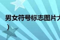 男女符号标志图片大全（男女符号标志怎么打）