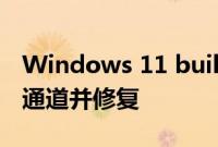 Windows 11 build 22622.450 推出 Beta 通道并修复