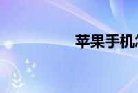 苹果手机怎么下载软件