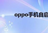 oppo手机自启动管理在哪里设置