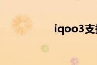 iqoo3支持北斗导航吗