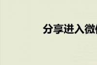 分享进入微信群空间的方法