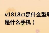 v1818ct是什么型号的手机多少钱（v1818ct是什么手机）