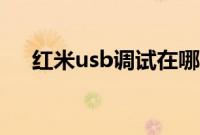 红米usb调试在哪：红米7usb调试教程