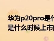 华为p20pro是什么时候上市（华为p20pro是什么时候上市的）