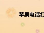 苹果电话打不进来要怎么设置