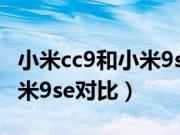 小米cc9和小米9se哪款音质好（小米cc9和小米9se对比）
