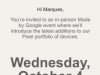谷歌公布了下一次大型硬件活动的日期