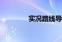 实况路线导航（路线导航）