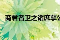 商君者卫之诸庶孽公子也全文翻译（商君）