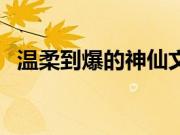 温柔到爆的神仙文案短句（神仙温柔文案）