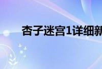 杏子迷宫1详细新手攻略（杏子迷宫）