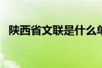 陕西省文联是什么单位（文联是什么单位）