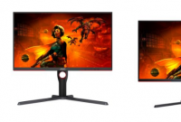 AOC 最新显示器提供 4K HDR 和高刷新率