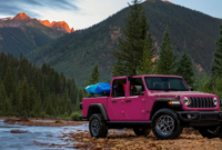 2024 Jeep Gladiator 增加了充满活力的 Tuscadero 粉色油漆选项