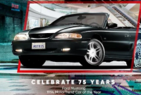 阿诺德·施瓦辛格如何助力福特野马成为 1994 年度风云车型