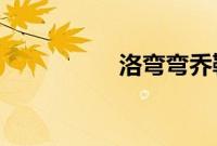 洛弯弯乔靳初免费阅读