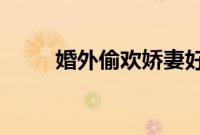 婚外偷欢娇妻好羞羞小说阅读免费