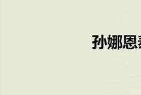 孙娜恩泰民婚纱照