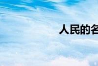 人民的名义送审样片
