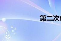 第二次也很美剧情