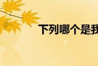 下列哪个是我国古代蚂蚁庄园