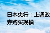 日本央行：上调政策利率至0.25%，减少债券购买规模