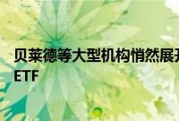 贝莱德等大型机构悄然展开竞赛,争相探索将私募资产纳入ETF