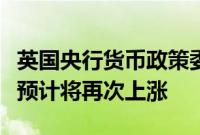 英国央行货币政策委员曼恩:商品和服务价格预计将再次上涨