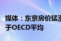 媒体：东京房价猛涨，但日本房价收入比仍低于OECD平均