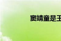 窦靖童是王菲和谁的女儿