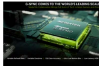 得益于联发科的合作，Nvidia G-Sync 将变得更便宜 更普及